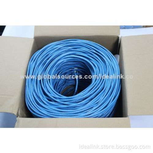 LAN Cat5e Cable, FTP PVC/LSZH Fluke Pass, 0.43mm Minimum Point Thickness
